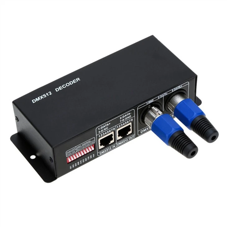 Αποκωδικοποιητής DMX512 ελεγκτή DMX